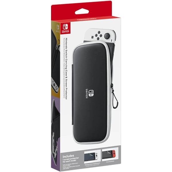Amazon.com: Nintendo Switch Carrying Case & Screen Protector - Switch